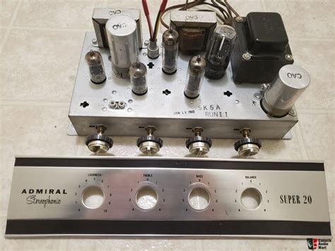 Admiral single-ended 6bq5 tube amplifier Photo #2931589 - Canuck Audio Mart