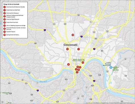 Cincinnati Neighborhood Map - GIS Geography