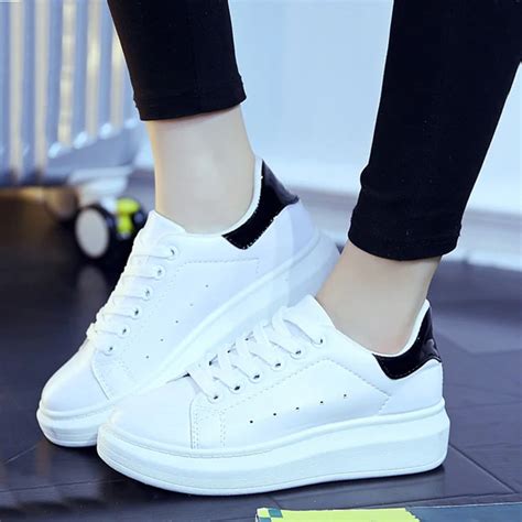 Aliexpress.com : Buy 2018 White Casual Shoes Sneakers Retro Shoes Women ...