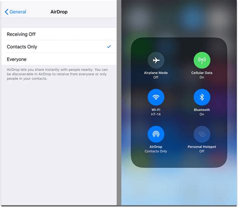 iOS: How to Change iOS AirDrop Settings on Your iPhone and iPad- The ...