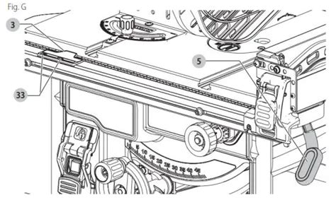 DEWALT DWE7485 Table Saw Instruction Manual