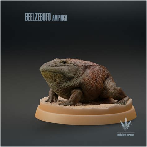 3D Printable Beelzebufo ampinga : The Devil Toad by Miniature Museum