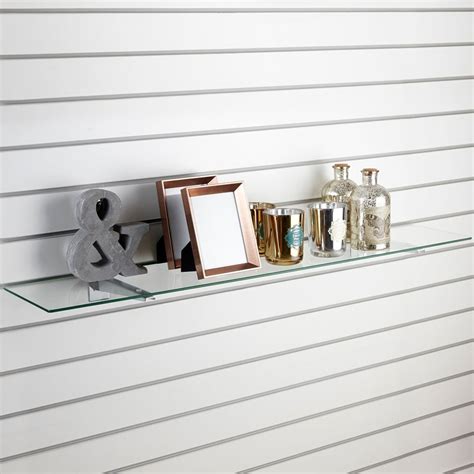 Toughened Glass Shelf - 6mm Thickness - W600mm - Choice of various depths