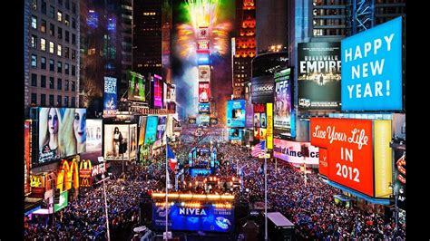 NEW YEAR TIME SQUARE | webcam - YouTube