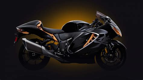 Suzuki Hayabusa Wallpaper 4K, Superbikes, 2022, Dark background