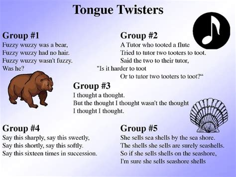 37 Funny Tongue Twisters Guaranteed To Twist Your Tongue Into Tightly Tied Knots! • AwesomeJelly.com