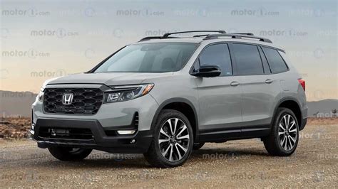 Next Honda Passport Rendering Shows Macho Styling With Ridgeline Nose