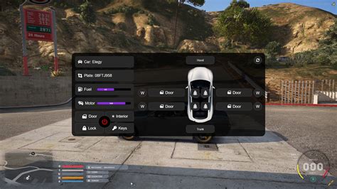 Car control menu v2 | Fivemscript.store