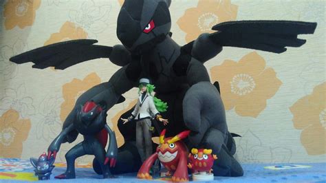 Pokemon Review Figure [014] - Zekrom Plush ! - YouTube