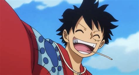 Luffy smiling Wano Kuni