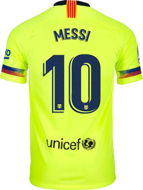 2018/19 Nike Lionel Messi Barcelona Away Jersey - SoccerPro