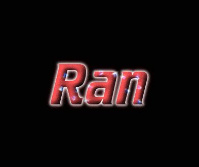 Ran Logo | Free Name Design Tool from Flaming Text