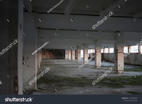 Graffiti Walls Inside Abandoned Old Factory Stock Photo (Edit Now ...