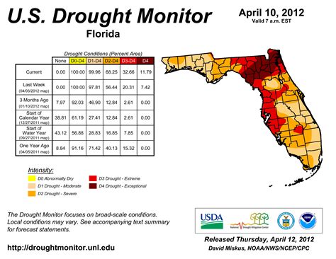 Drought Map Florida - Zip Code Map