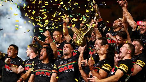 NRL Grand Final 2021: How Penrith Panthers players celebrated making ...