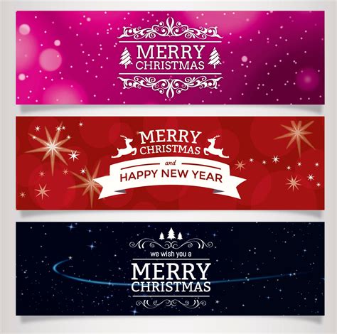 Excellent Vector Christmas Banners | Creative Beacon