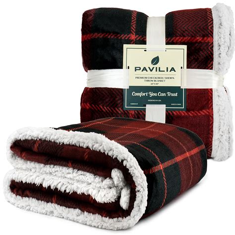 Plaid Buffalo Checker Christmas Throw Blanket Soft Sherpa Fleece for Sofa Couch | eBay