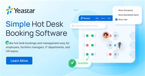 Simple Hot Desk Booking Software | Yeatsar Workplace