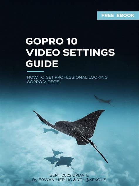 KEKOUS GoPro Video Settings Guide | PDF