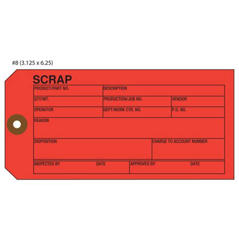 Custom Printed Scrap Hang Tags | St. Louis Tag