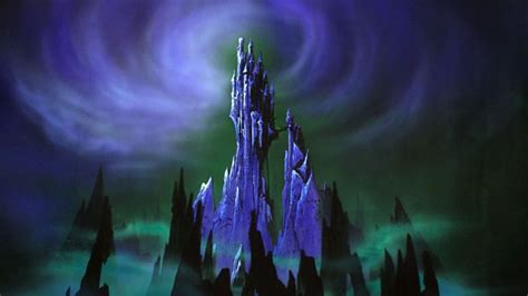 Maleficent's castle (Sleeping Beauty) | Sleeping beauty maleficent, Evil disney, Disney attractions