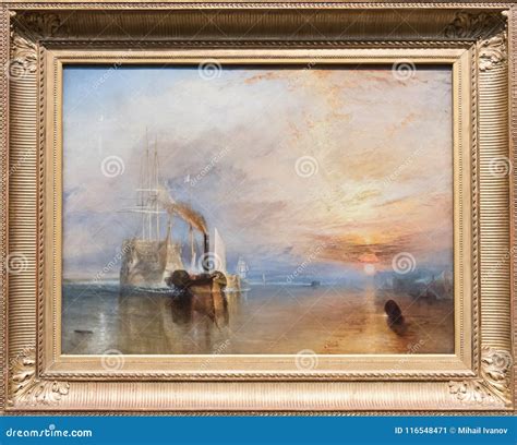 William Turner, the Fighting Temeraire Editorial Photo - Image of ...