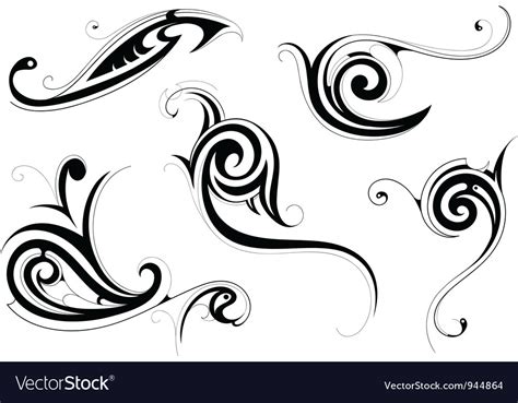 Abstract Swirls Royalty Free Vector Image - VectorStock