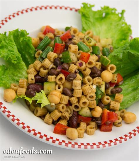 Eden Foods - Eden Recipes Sweet & Sour Ditalini Pasta Bean Salad