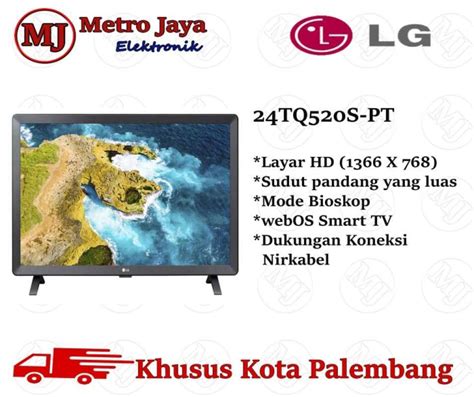 Jual Tv Lg 24 Inch Smart Lg 24tq520s-pt 24 Inch Smart Tv Di Seller ...