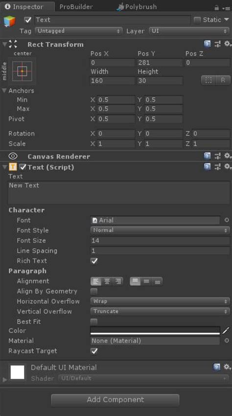 Creating Basic UI with uGUI - Unity Learn