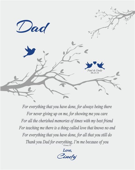 Wedding Thank You Gift for Dad from Daughter or Son-Personalized ...