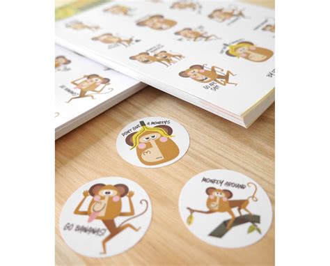 Monkey Stickers on Behance