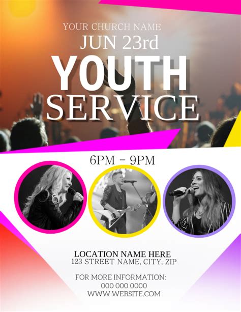 Copy of Church Youth Conference Flyer Template | PosterMyWall