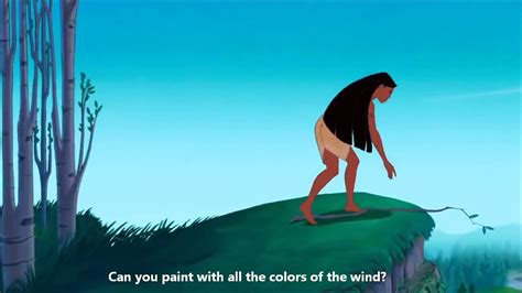 Pocahontas Colors Of The Wind Art