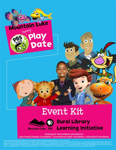 Mountain Lake Library Play Dates – Mountain Lake PBS