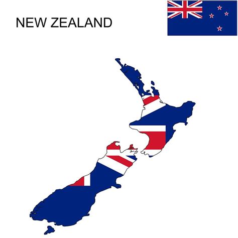 New Zealand Flag Map and Meaning | Mappr