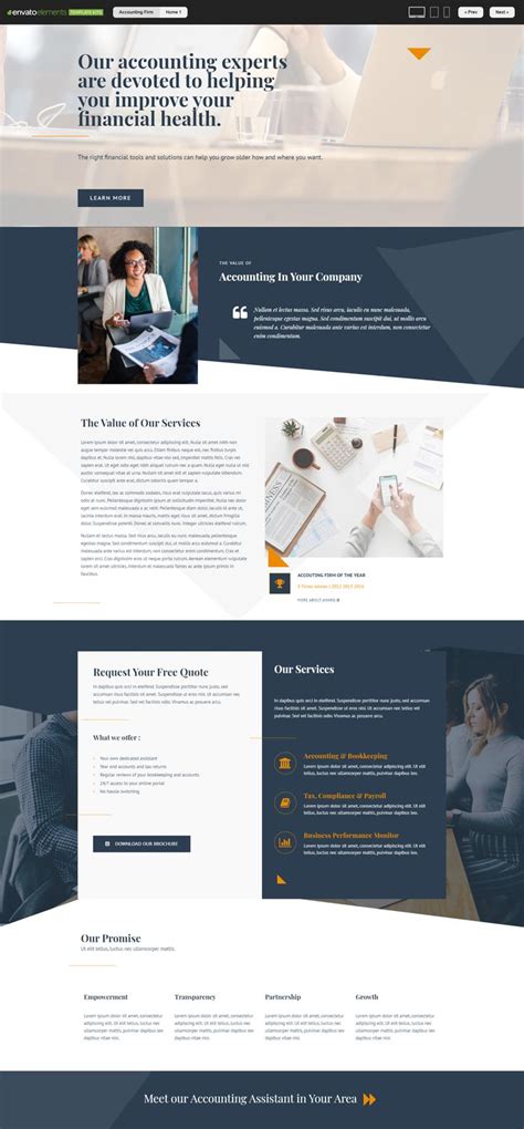 Accounting Firm Website Design in 2021 | Image layout, Website design, Design