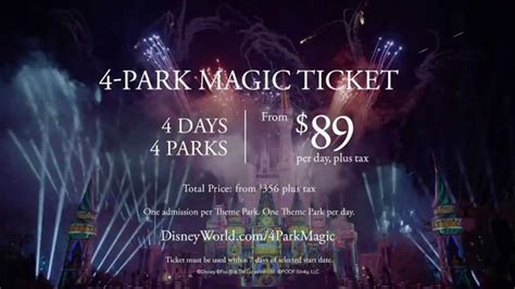 Disney World 4-Park Magic Ticket TV Commercial, 'Been There. Haven't Done That.' - iSpot.tv