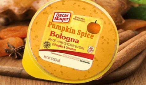 Does Oscar Mayer Offer Pumpkin Spice Bologna? | Snopes.com