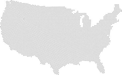 Usa Map Outline In Black And White Vector Format Vector, Atlas, America, Shape PNG and Vector ...