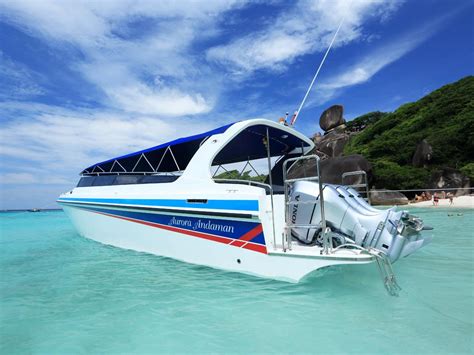 Blue Dolphin Speedboat Day Trip Diving Similan Islands Thailand