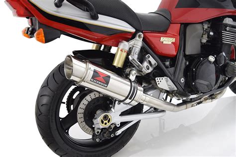 ZRX1200 ZRX 1200 Exhaust System with 360mm GP Round Stainless Silencer