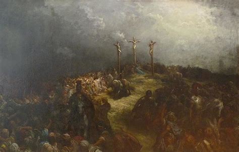 Gustave Dore - The Golgotha Painting by Les Classics - Fine Art America