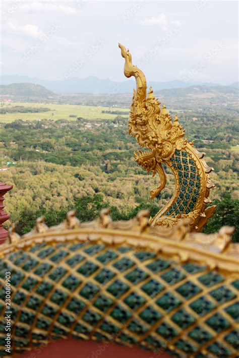 Naga statue in Thailand,In Legend Naga is Protect Buddhism Stock Photo ...