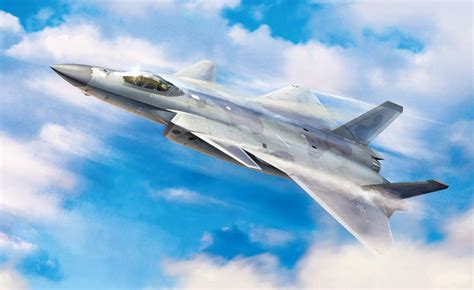 The Modelling News: A new PLA Air Force J-20 “Mighty Dragon” stealth fighter in 72nd from Bronco