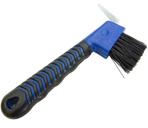 Intrepid International Rubber Hoof Pick with Brush | Horse brushes, Hooves, Brush