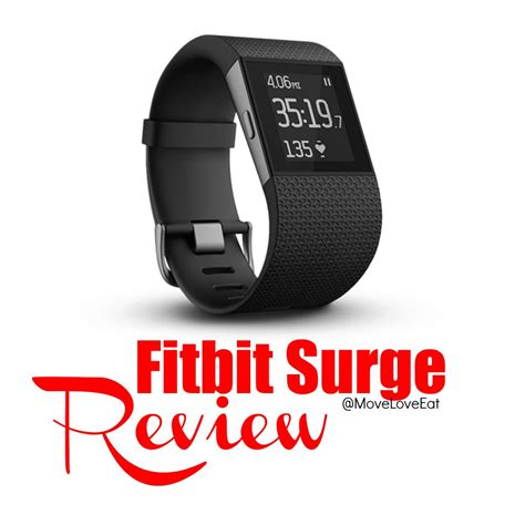 Fitbit Surge Review - Move Love Eat - Health and Fitness Blogger