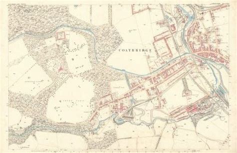 Coatbridge 1858. | Coatbridge, Vintage world maps, Local history