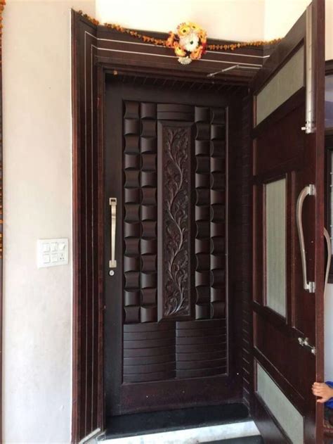 20+ Modern Wooden Glass Door New Double Door Design 2020 - Vivo Wooden Stuff