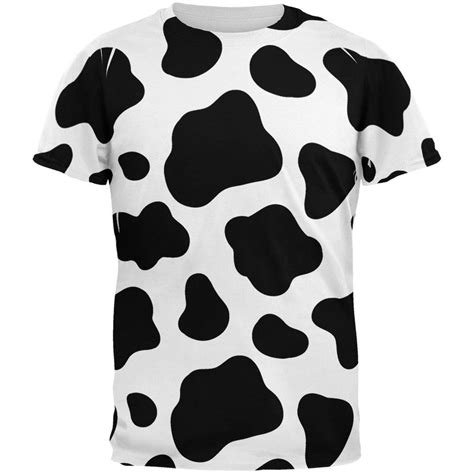 Cow Pattern Costume All Over Adult T-Shirt - 2X-Large – AnimalWorld.com